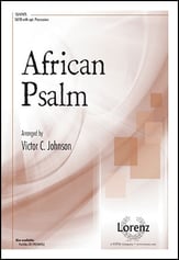 African Psalm SATB choral sheet music cover
